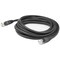 Add-On Addon 12Ft Rj-45 (Male) To Rj-45 (Male) Straight Microboot, Snagless ADD-7FSLCAT6-BK - alternate 1